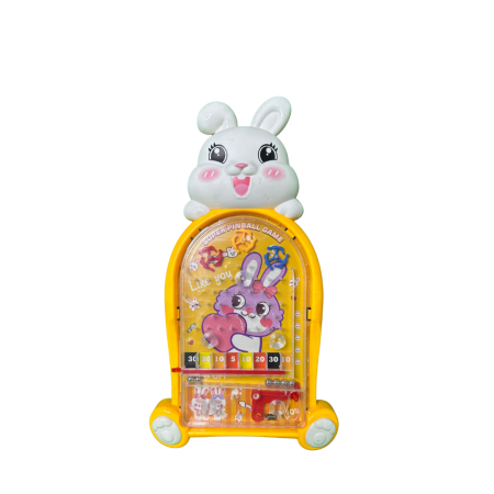 لعبة البينبول على شكل أرنب 🐰🎯